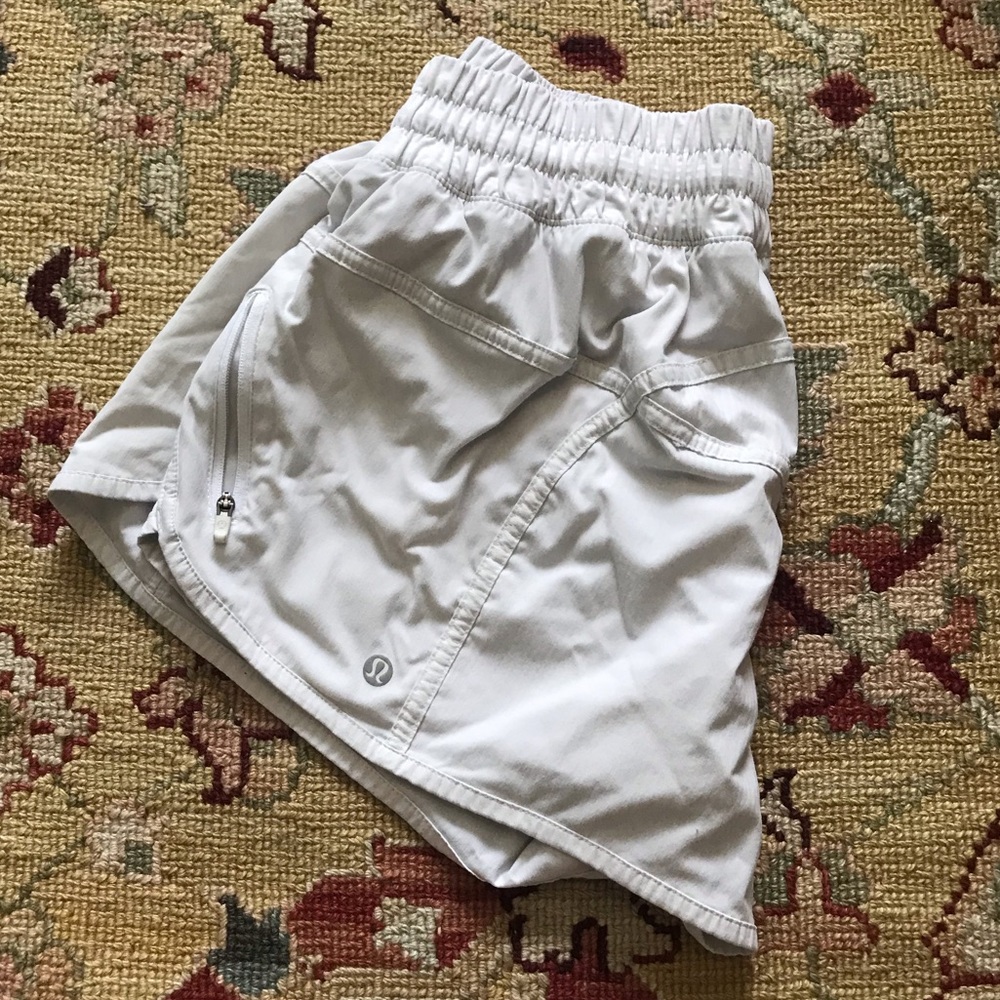 Lululemon white shorts